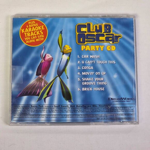 Shark Tale Club Oscar Party CD Pre-owned - Picture 3 of 3